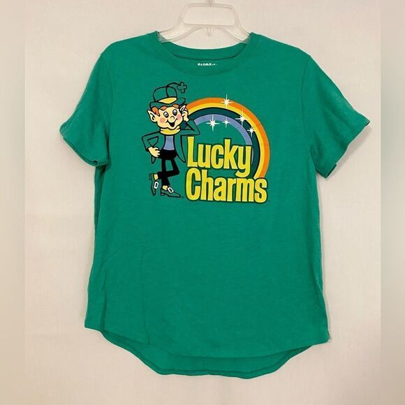 Lucky Charms Kelly green T-Shirt size XL - Picture 1 of 5